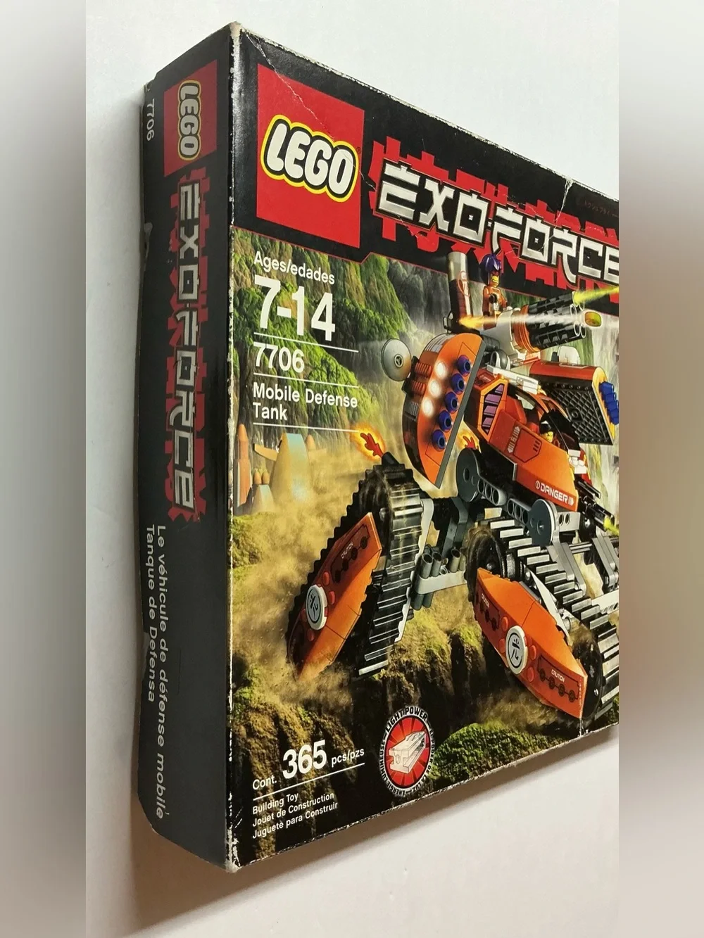 NEW/ 7706 LEGO Exo-Force Mobile Defense Tank